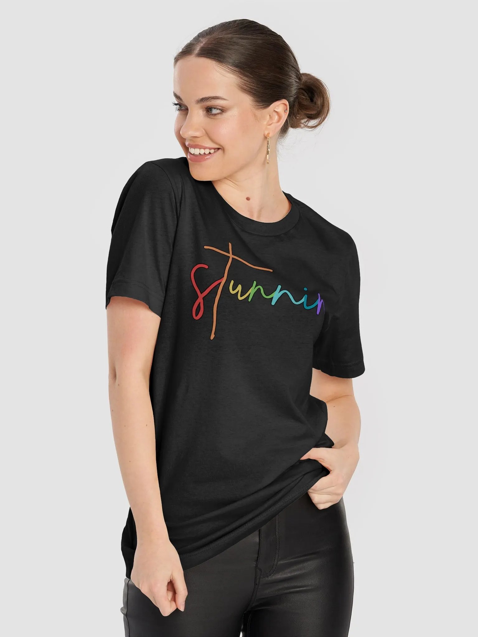 STUNNIN' RAINBOW T-SHIRT product image (8)
