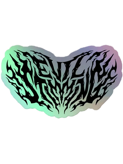 EVIL STIMMING HOLOGRAPHIC STICKER product image (1)