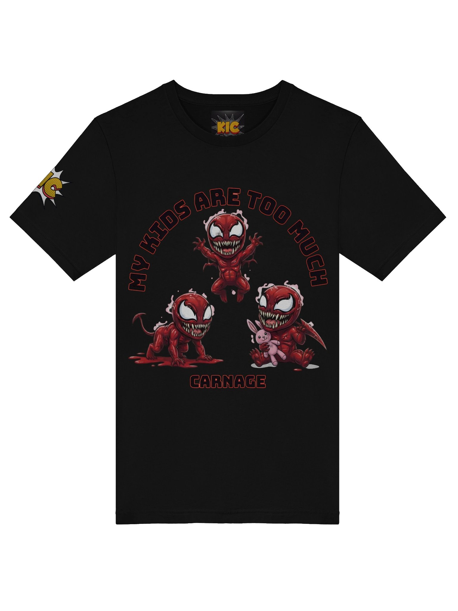 "My Kids Are Too Much" Carnage Tee product image (34)