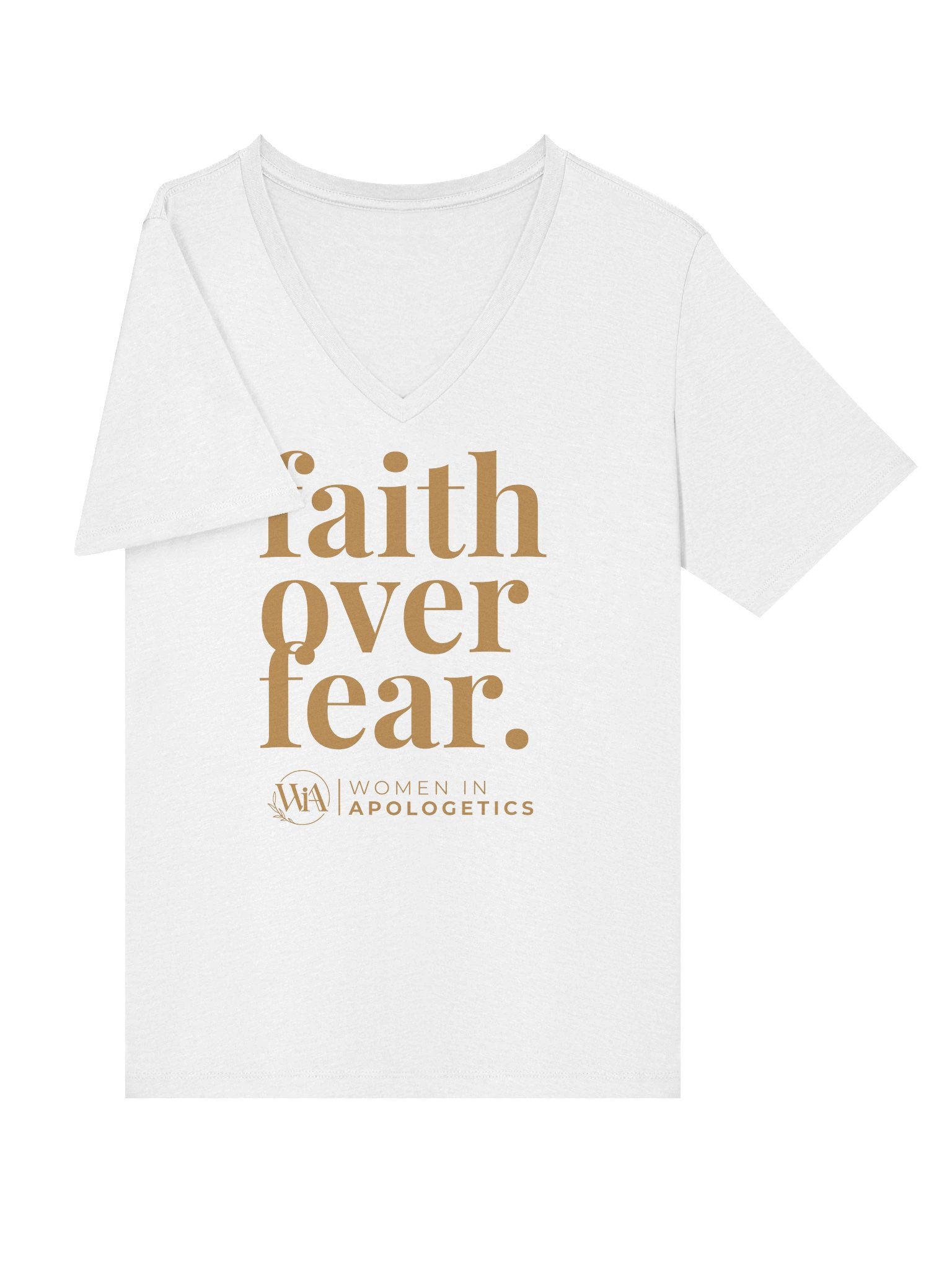Faith Over Fear Relaxed V-Neck product image (24)