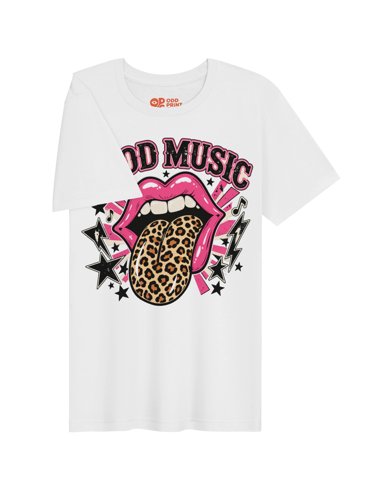 Good Music Leopard Tongue Concert Outfit T-Shirt product image (7)