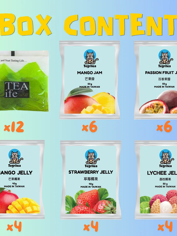Passion Fruit/Mango Green Tea Kit (12 Servings) product image (2)