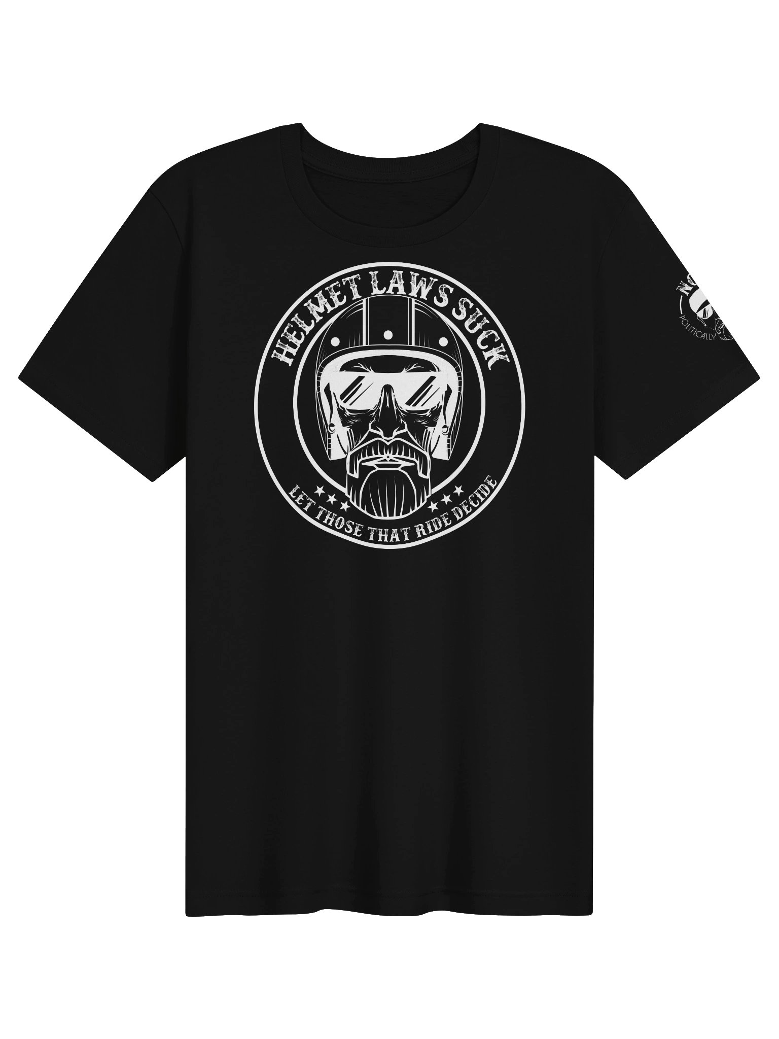 Helmet Laws Suck Tee product image (3)
