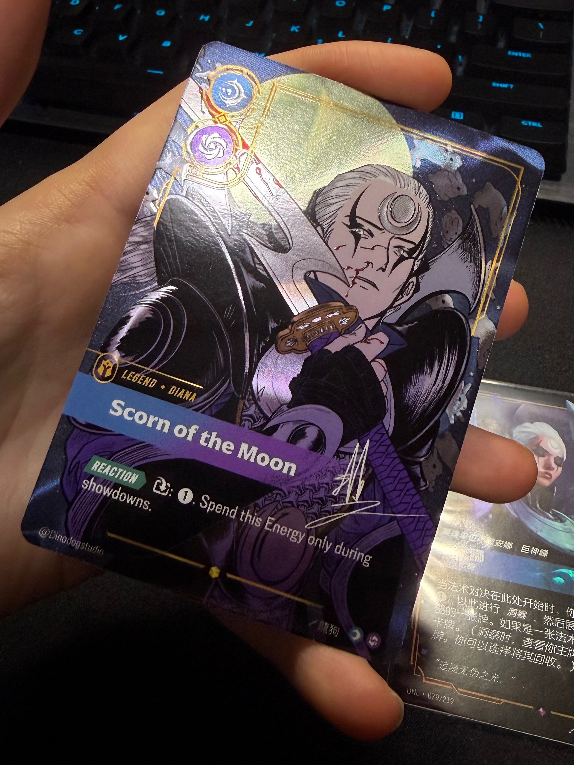 Riftbound TCG Legend Diana Scorn of the Moon (Proxy) product image (3)
