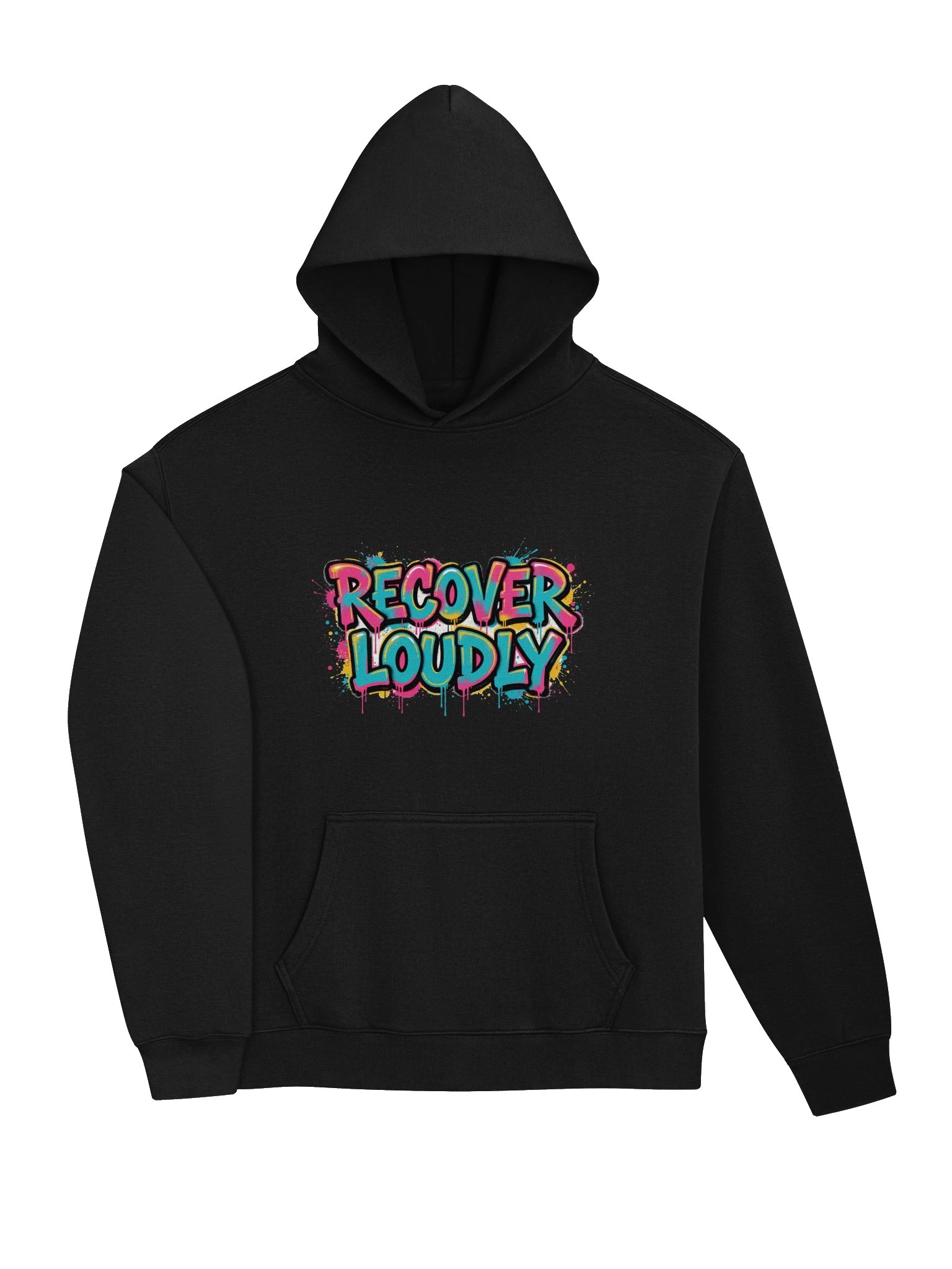 Recover Loudly Graffiti Hoodie product image (3)