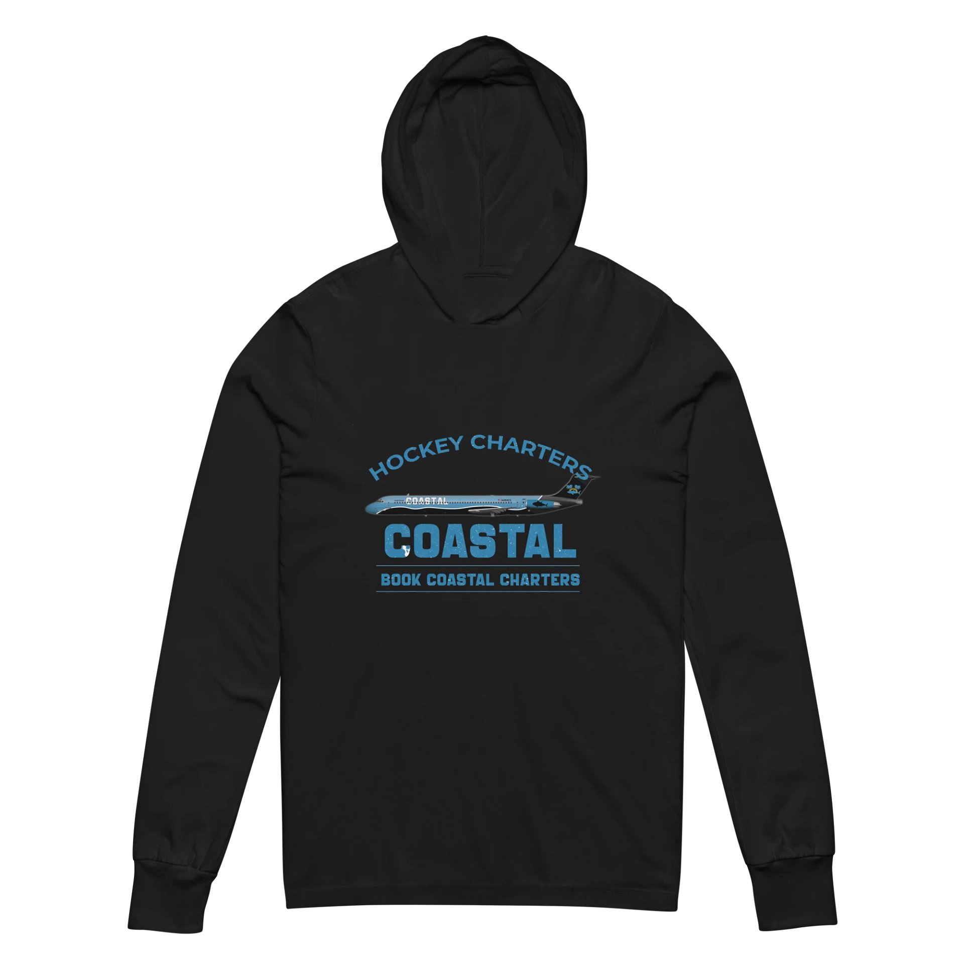 Coastal Hockey Charters Hooded Tee product image (2)