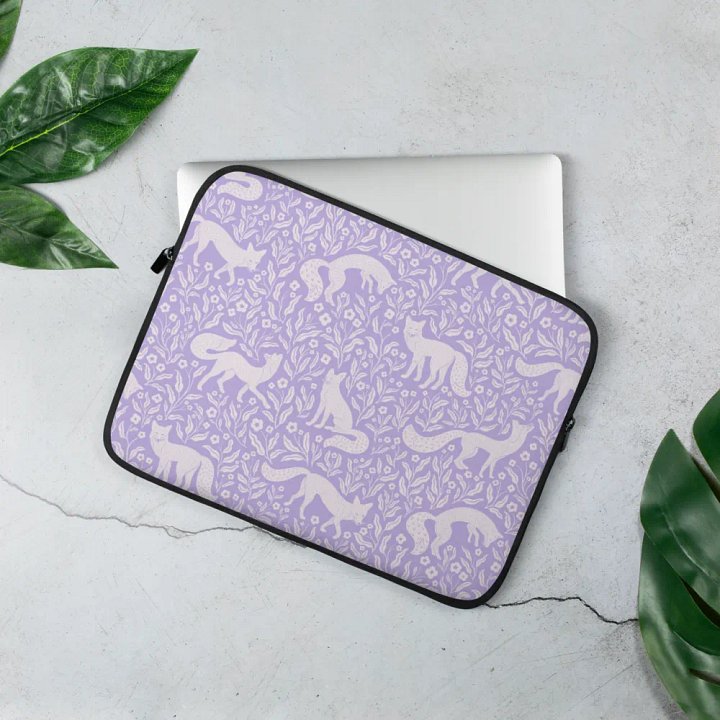 Foxies Laptop Sleeve product image (2)