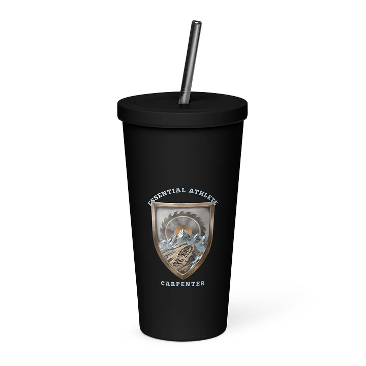 Shield Series: Carpenter Edition Tumbler with Straw product image (1)