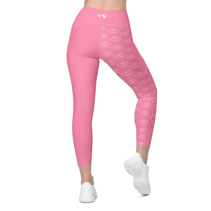 "Pretty In Pink" Ladies Leggings product image (2)