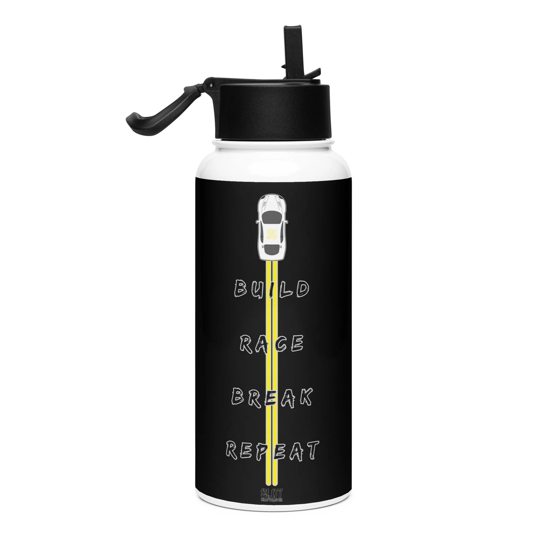 Slot Spine Bottle – Build. Race. Break. Repeat. product image (1)
