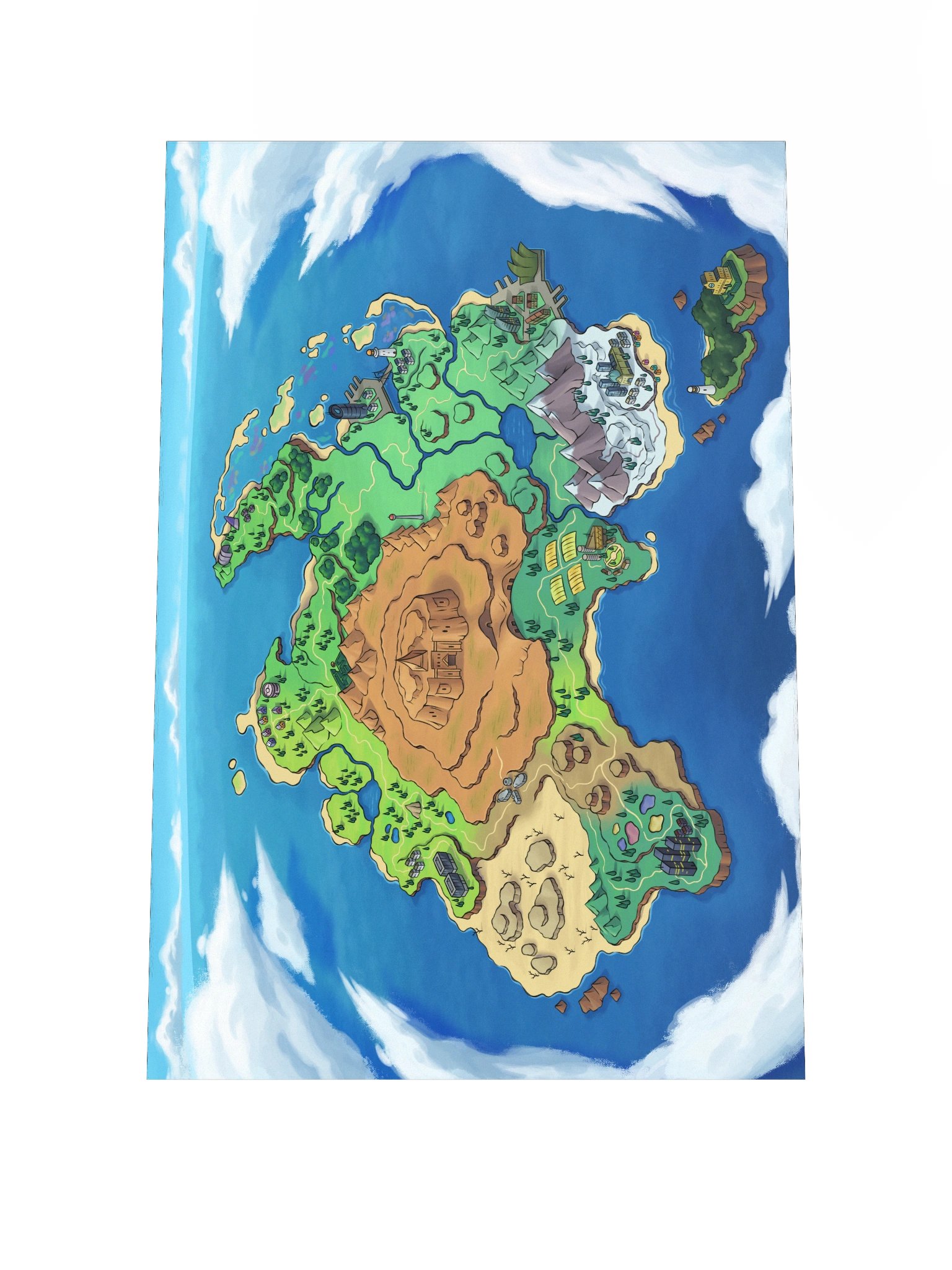 Ensom Map Poster product image (1)