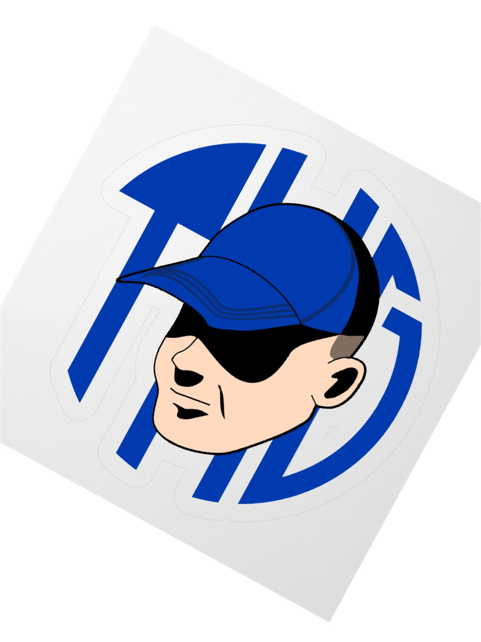 Blue THG Logo Sticker Set product image (6)