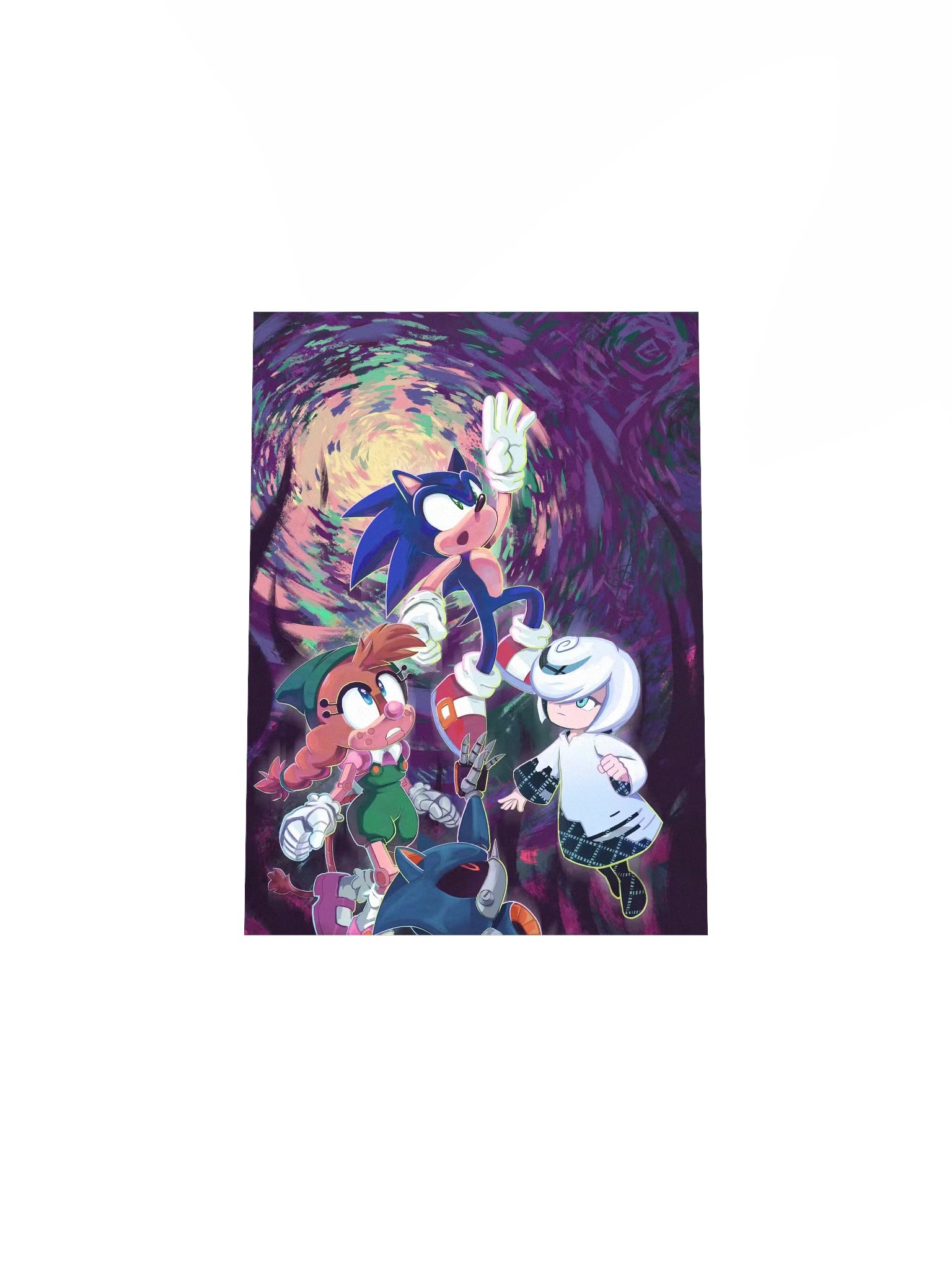 SONIC #85 COMIC POSTER product image (29)
