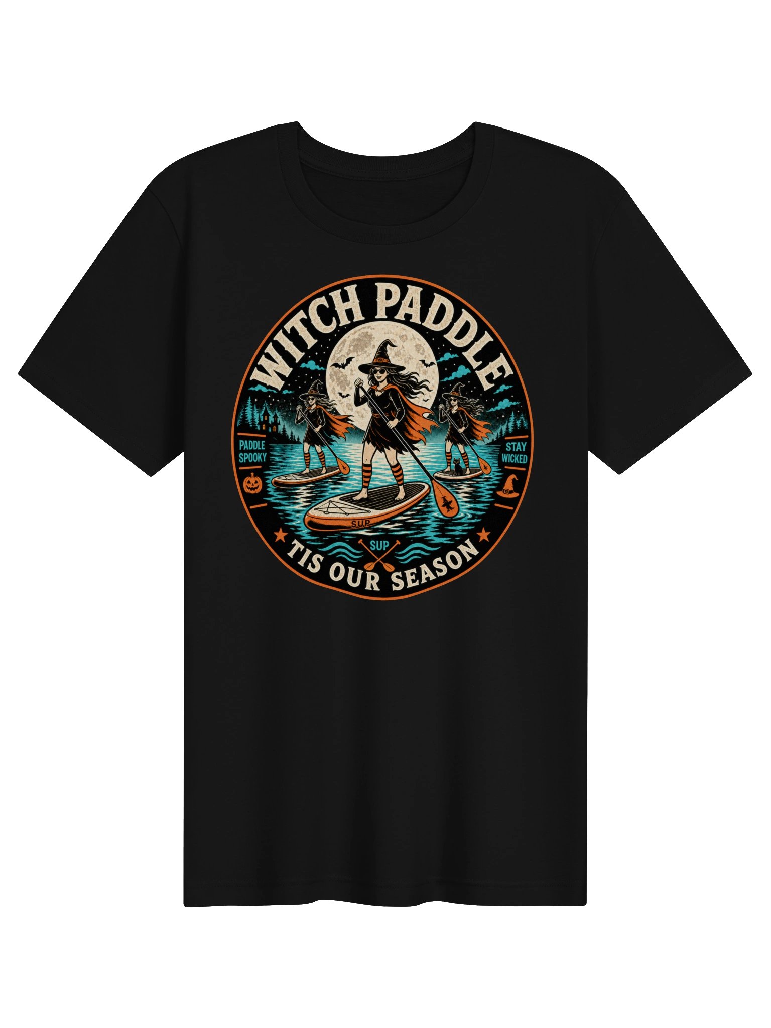 Witch Paddle Halloween T-Shirt product image (2)