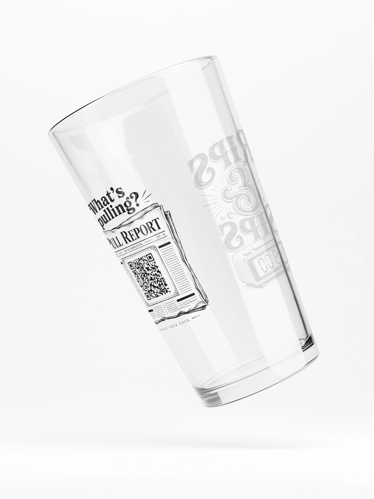 The Daily Pour Pint Glass product image (6)