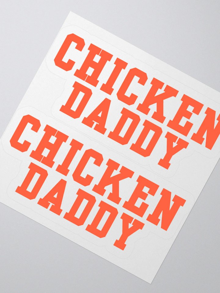 CHICKEN DADDY Stickers - 2 pack product image (5)