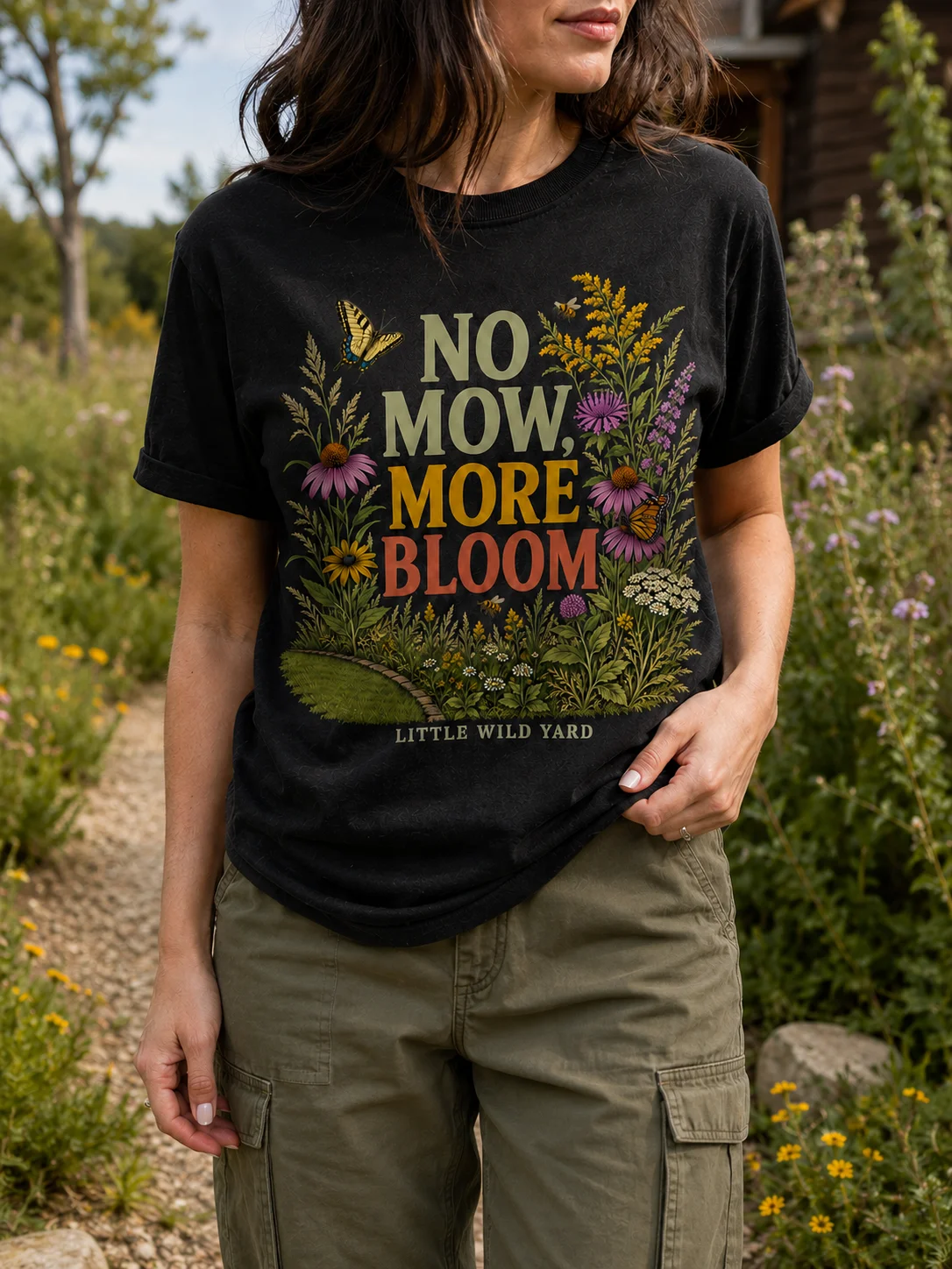No Mow, More Bloom T-shirt product image (2)