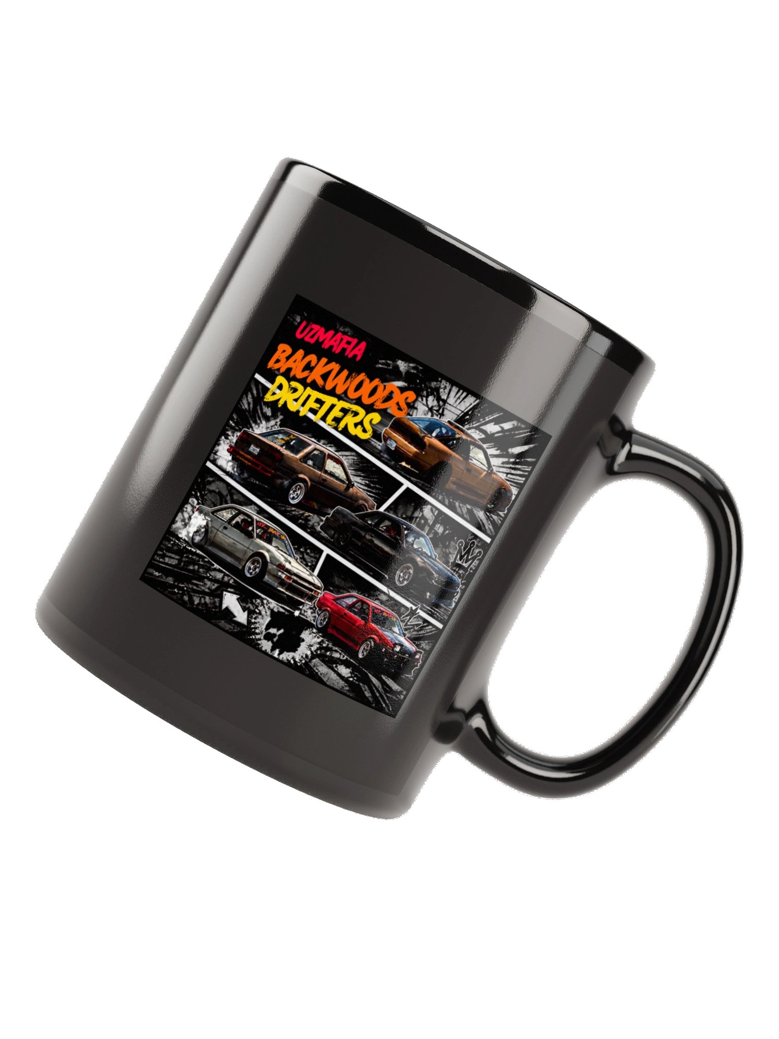 Comic Strip UZ Mafia Black Coffee Cup product image (12)