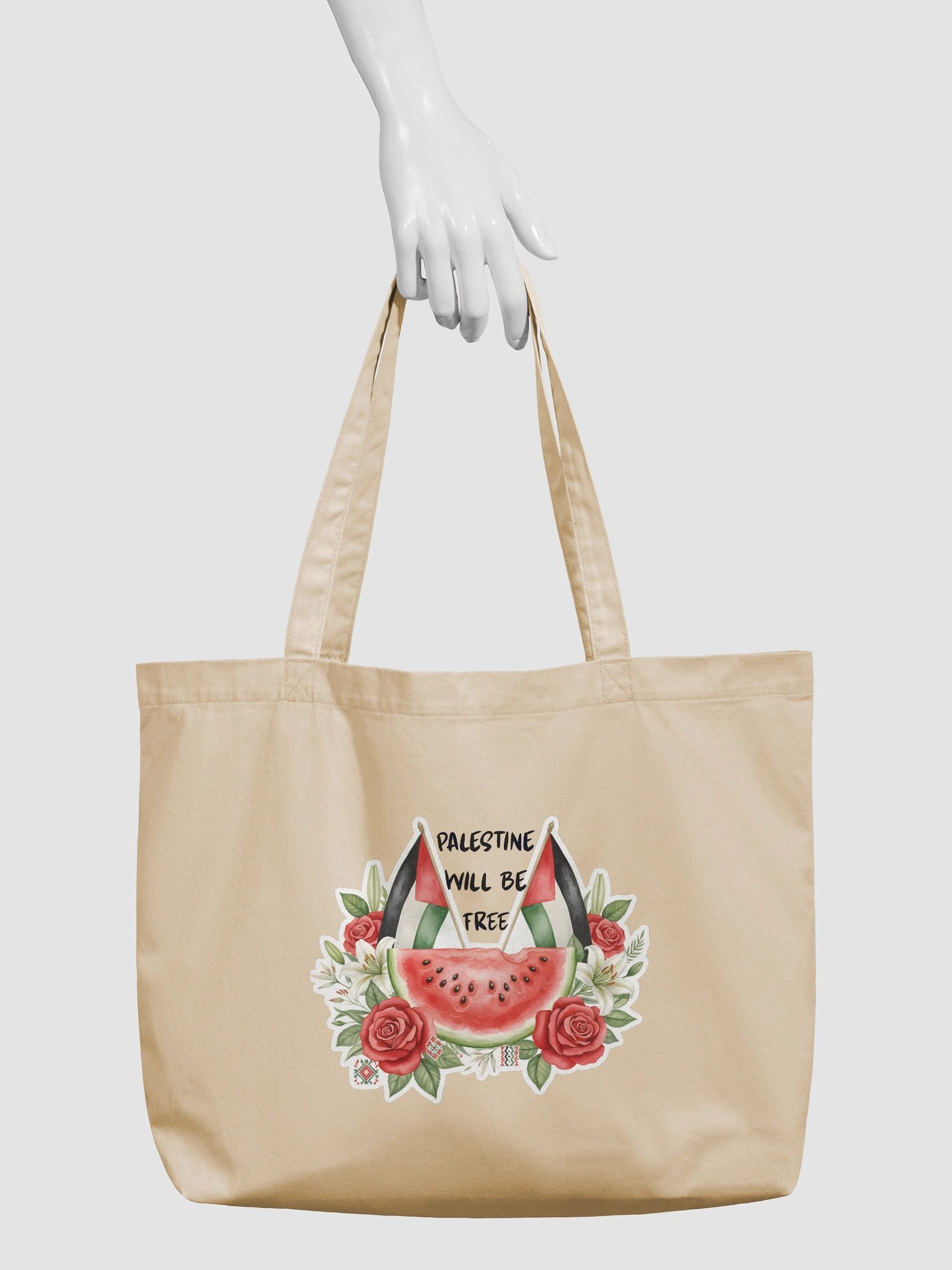 "Palestine Will Be Free" Tote Bag product image (3)