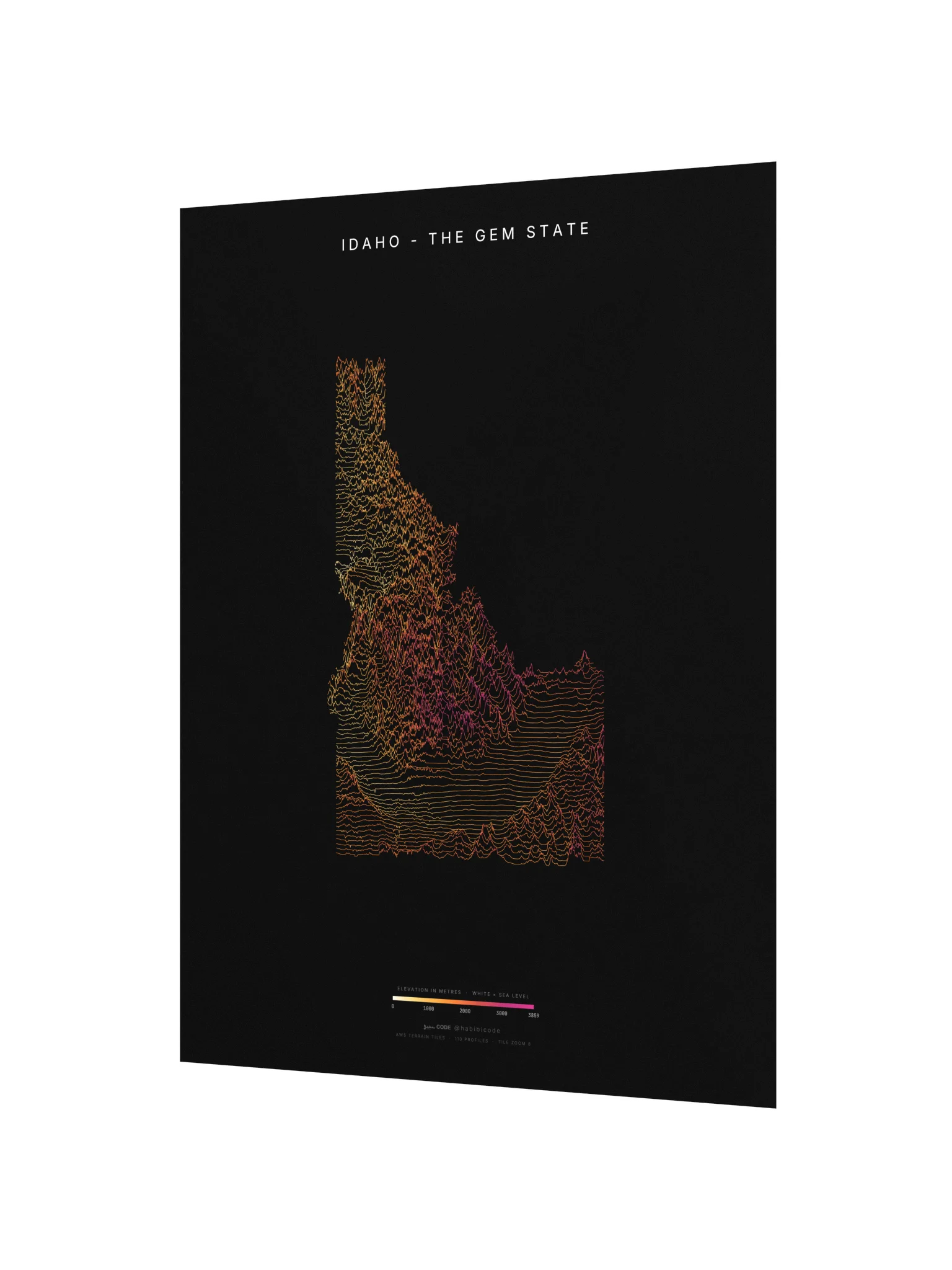 Ridgeline Poster - Idaho product image (2)