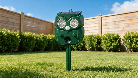 Osmo RepelMax Solar Ultrasonic Animal Repeller - Garden Protector