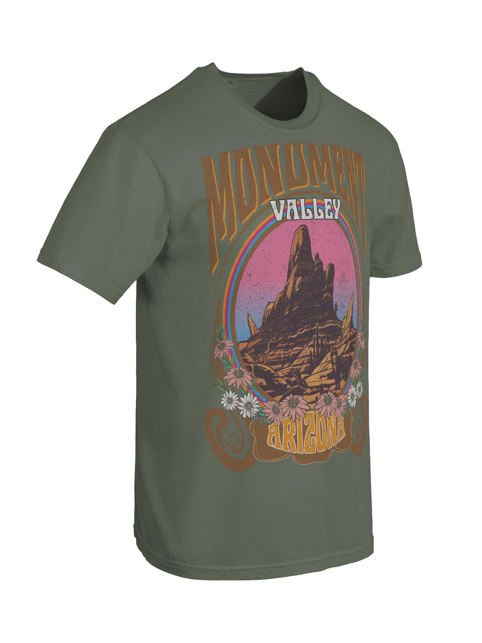 Monument Valley Arizona Shirt – Vintage Desert Butte Retro Sunset Travel Tee product image (9)