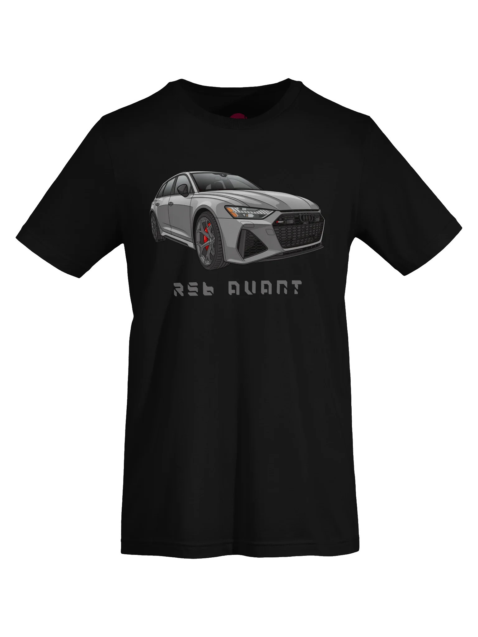 Grey Audi RS6 Avant Shirt (Retro, Sketch, Silhouette) product image (60)