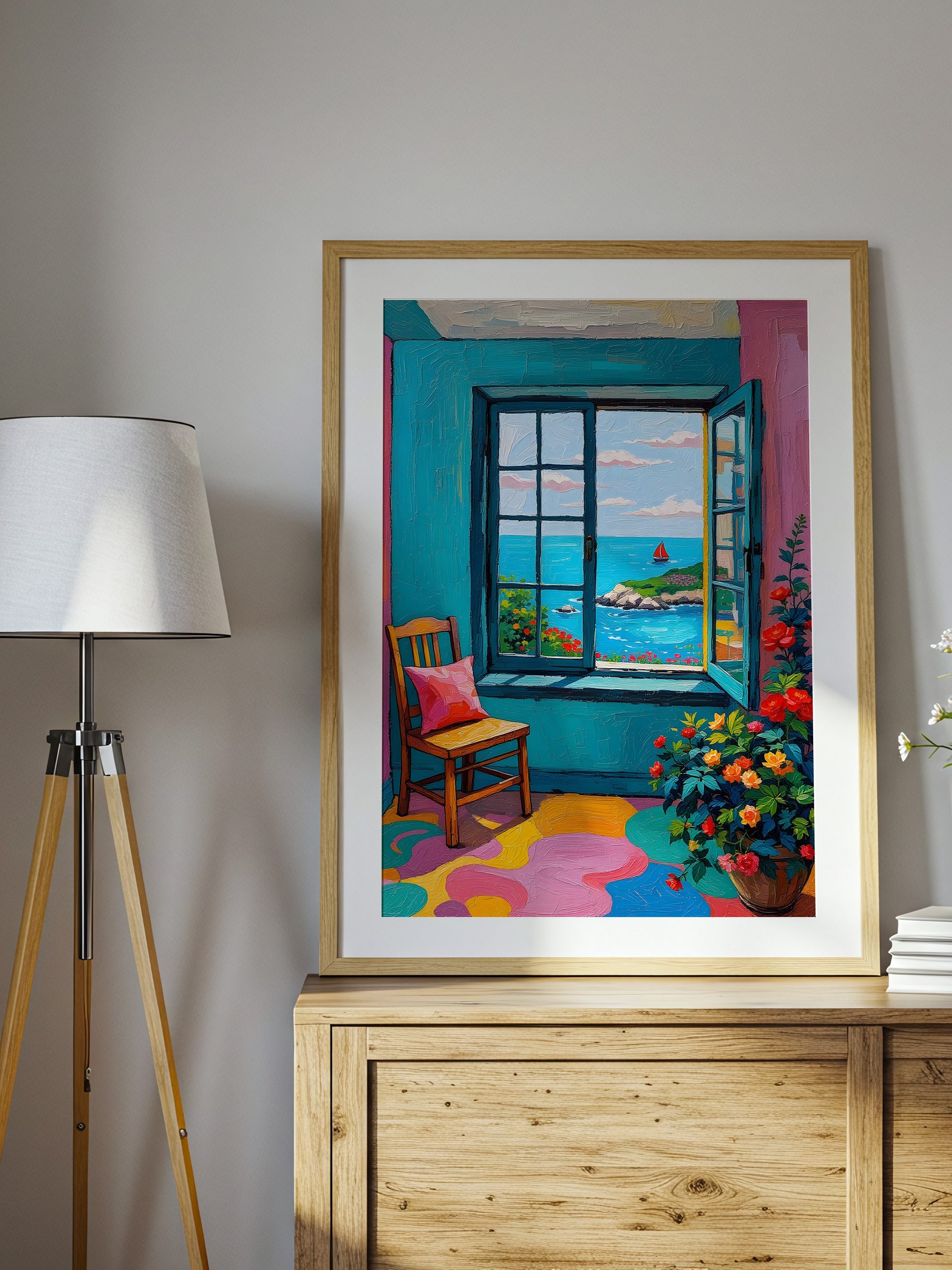 Henri Matisse Open Window Style Wall Art Poster product image (3)