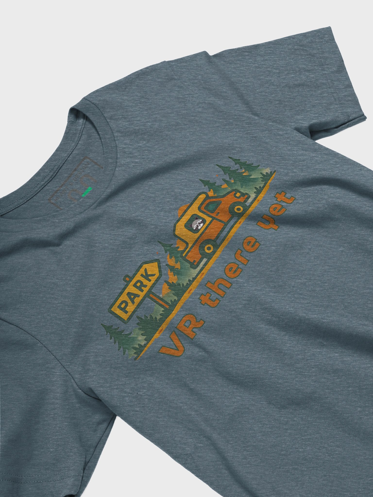 VR there yet - RV Camping T-Shirt, Yellowstone Inspiration, Comfort Tee product image (3)