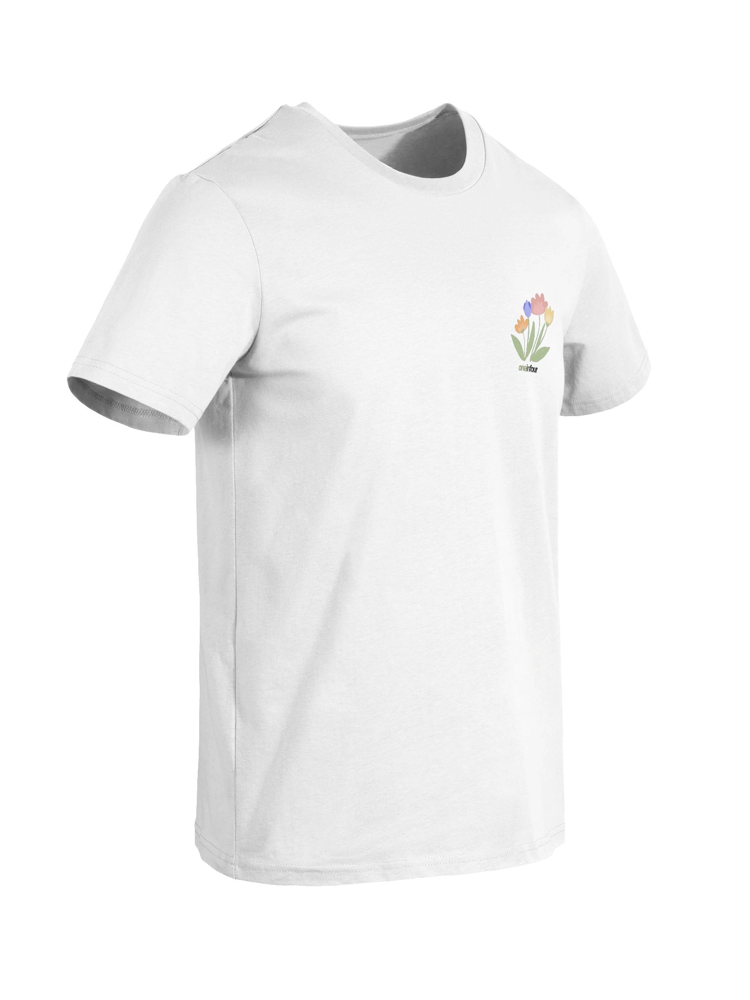 '1 in 4' Floral 2026 Memorial Shirt (organic cotton, light) product image (8)