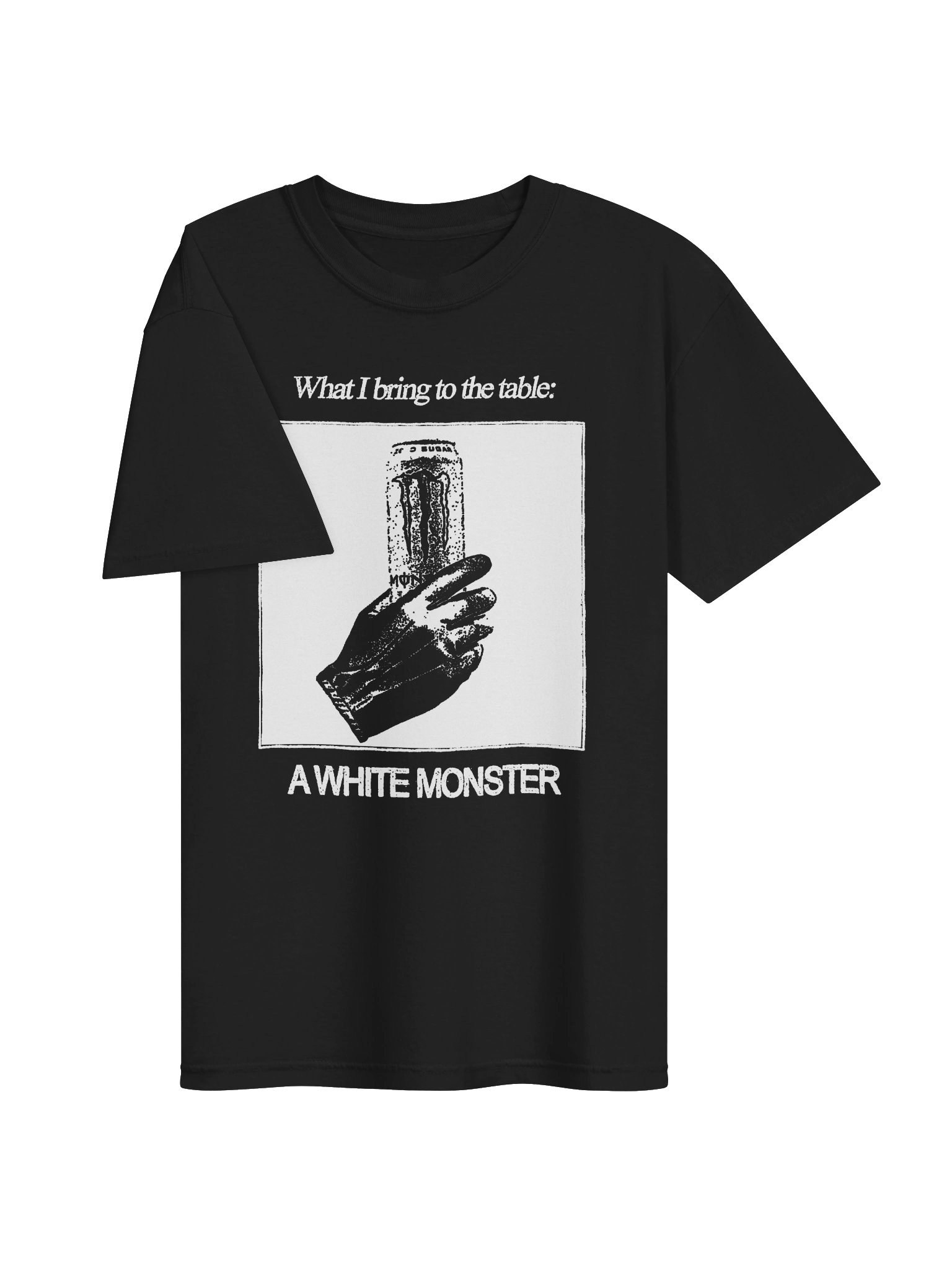 WHITE MONSTER (TABLE) T-SHIRT product image (3)