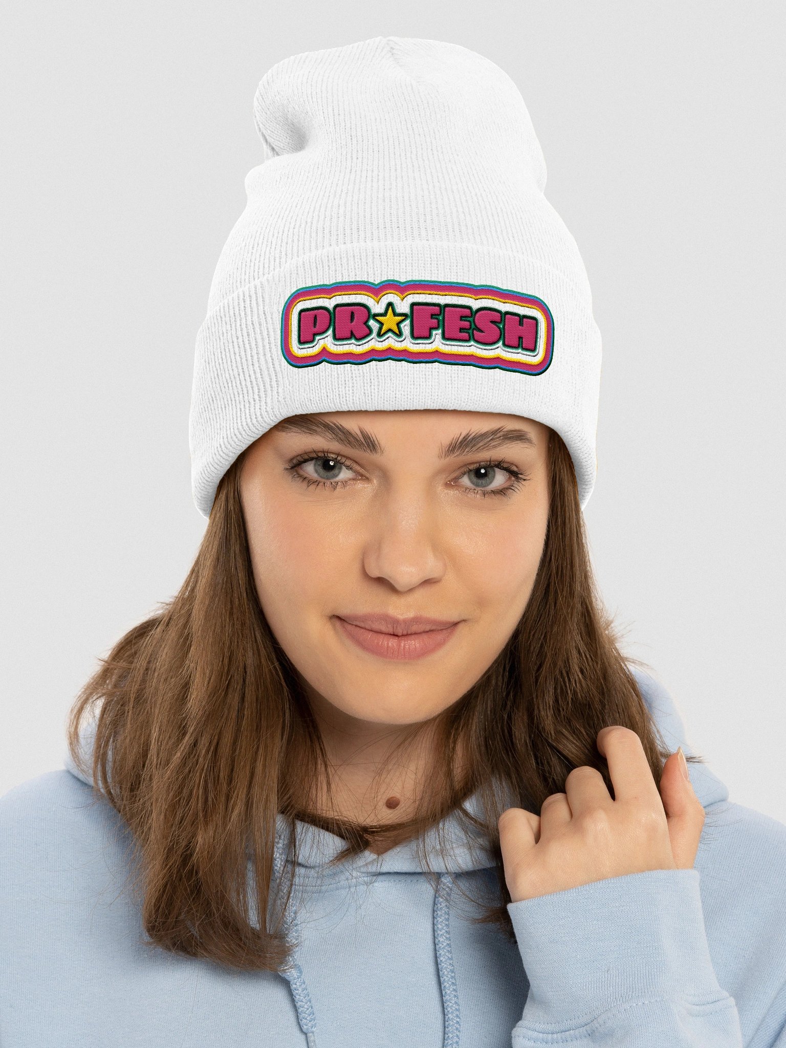 Embroidered Profesh Beanie Hat product image (56)