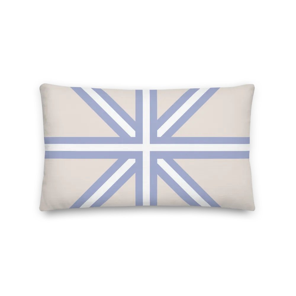 HAMPTONS CLASSICS - BLUE CROSS II THROW PILLOW - maritimes Kissen product image (3)