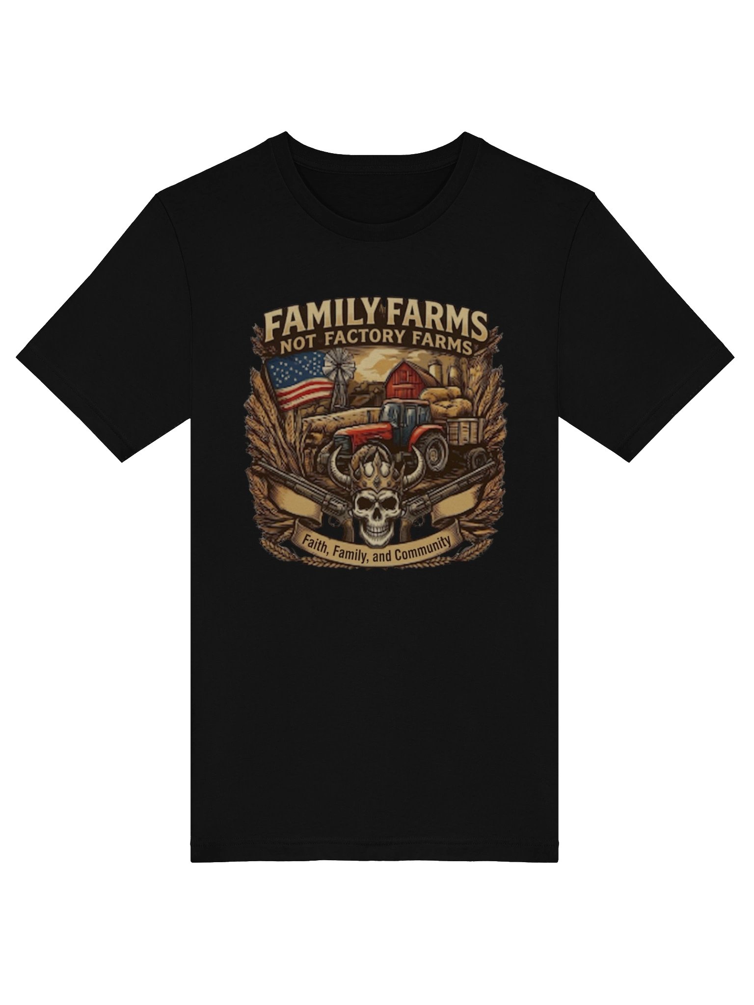 Family Farms Emblem Tee — Faith, Family and Community product image (5)