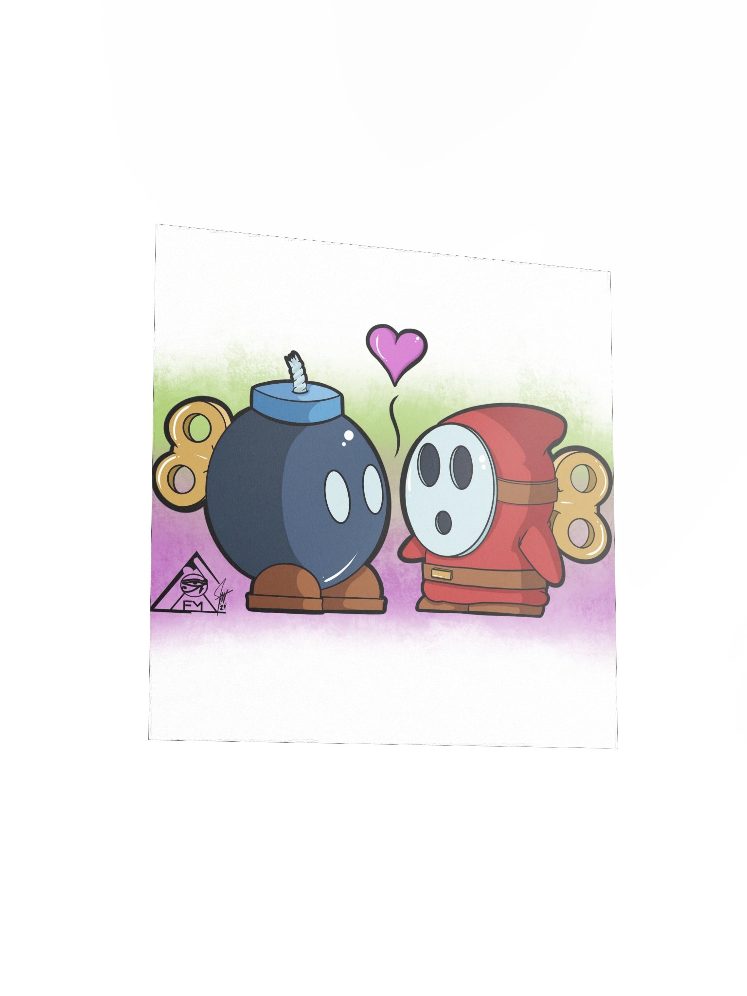 Accidentally In Love Art Print product image (5)