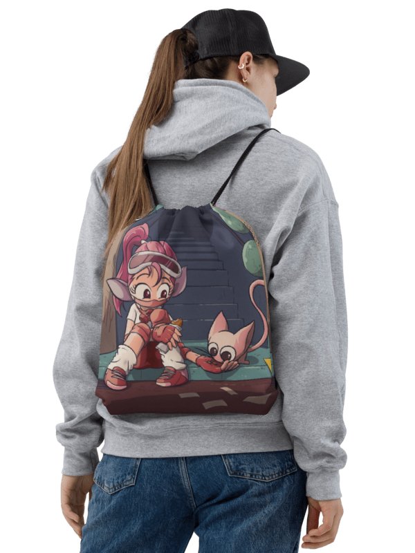 Here for You | Drawstring Bag product image (2)
