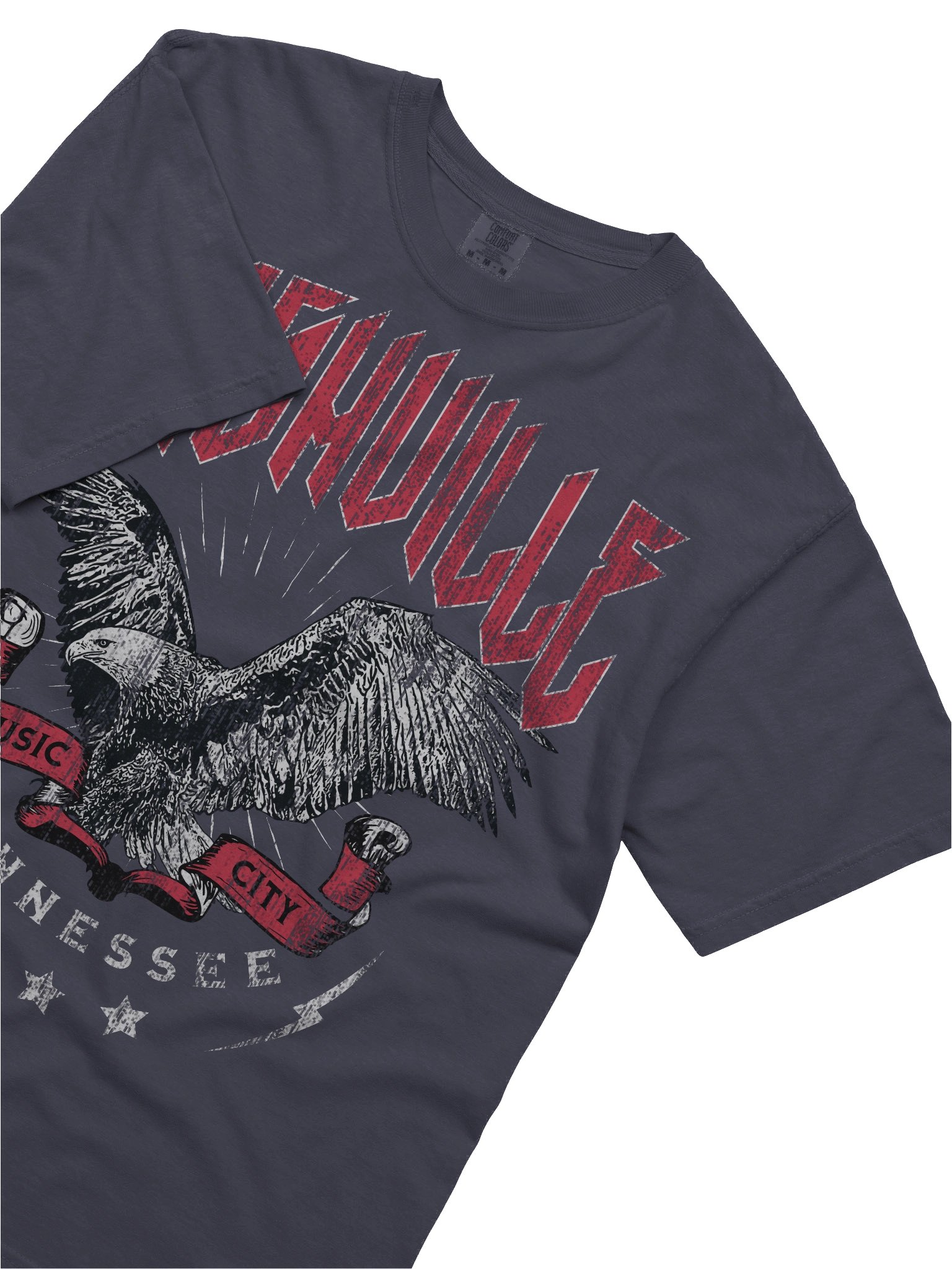 Nashville Music City Shirt – Vintage Eagle Graphic Tee Tennessee product image (5)