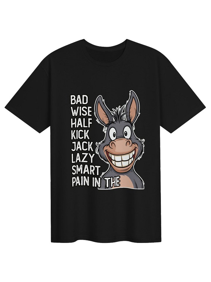 Funny Donkey - "Pain In The" Wordplay Graphic T-Shirt product image (5)