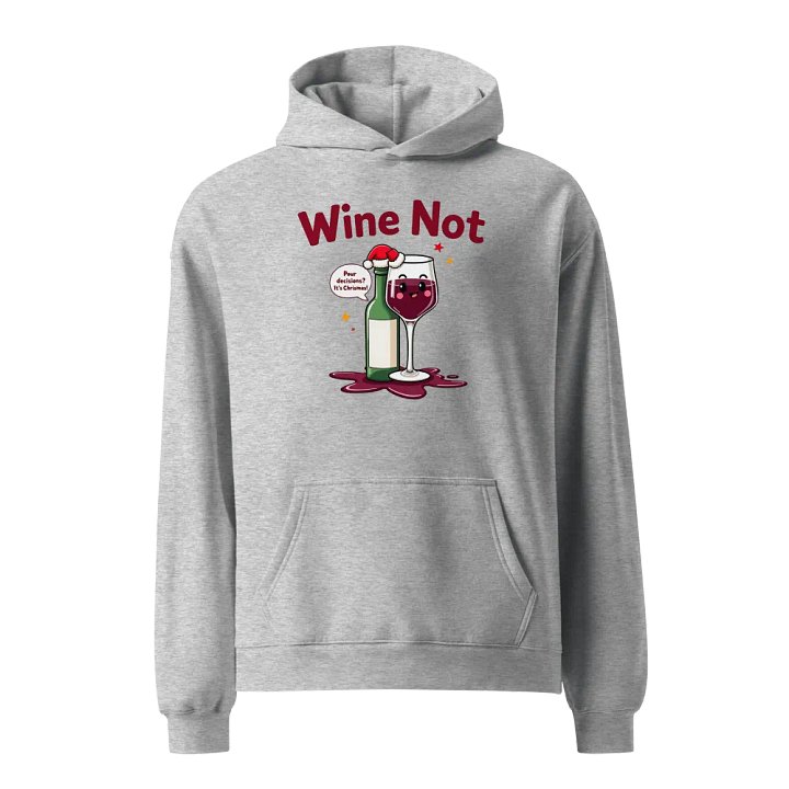 Santa's Pour Decisions Hoodie product image (3)