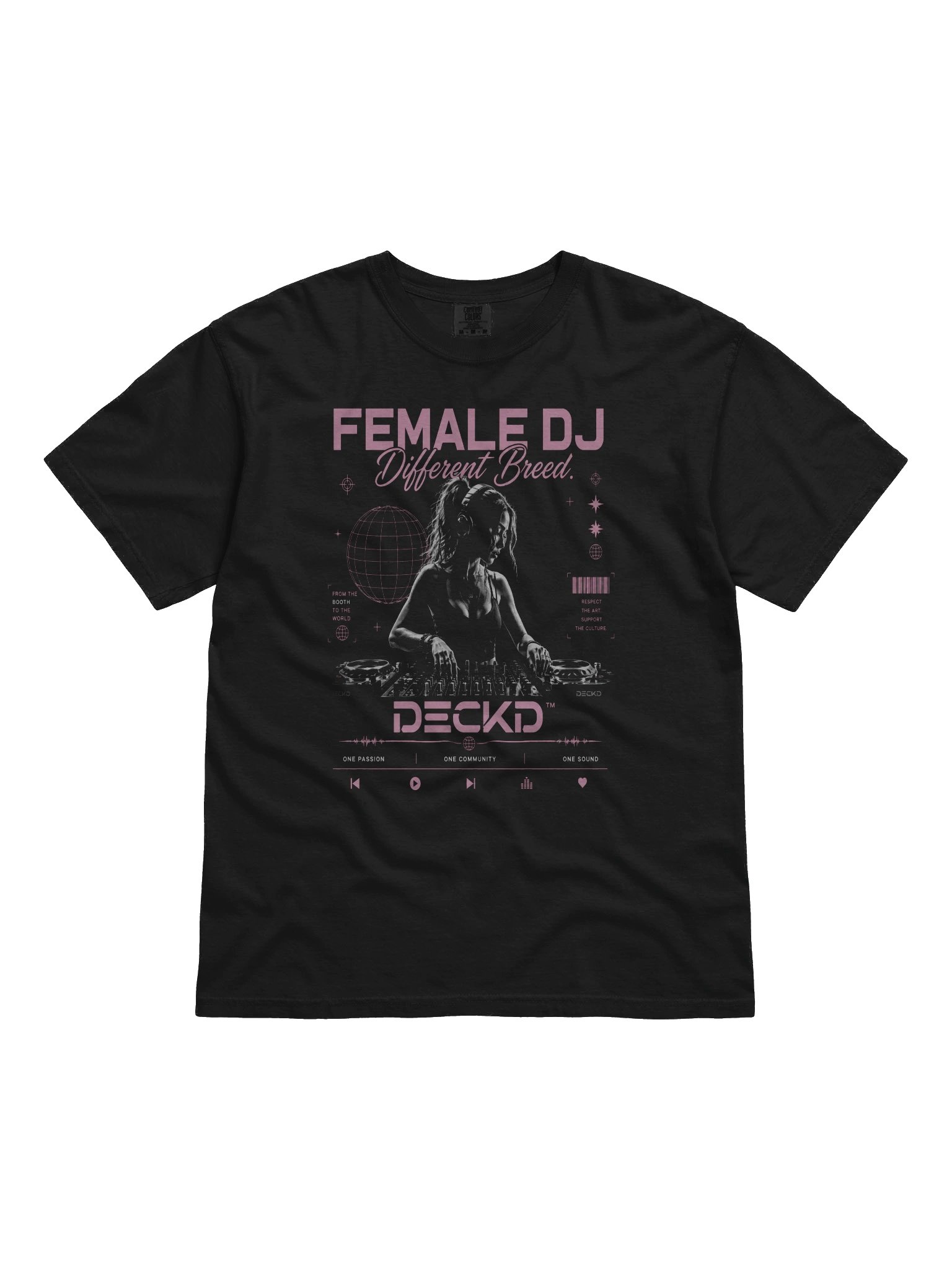 🎧 FEMALE DJ TEE product image (2)