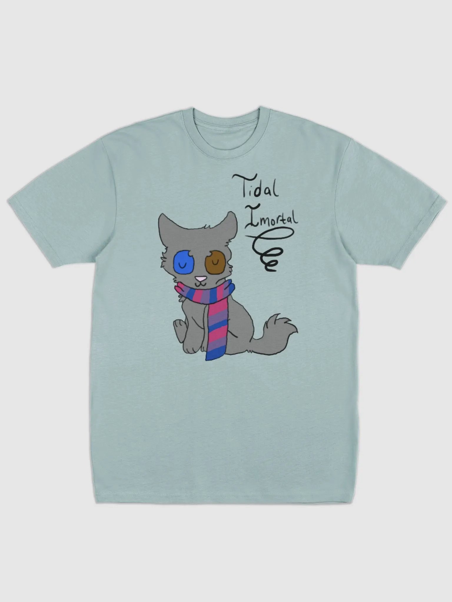 Pirate Patch Cat Striped Tee product image (3)
