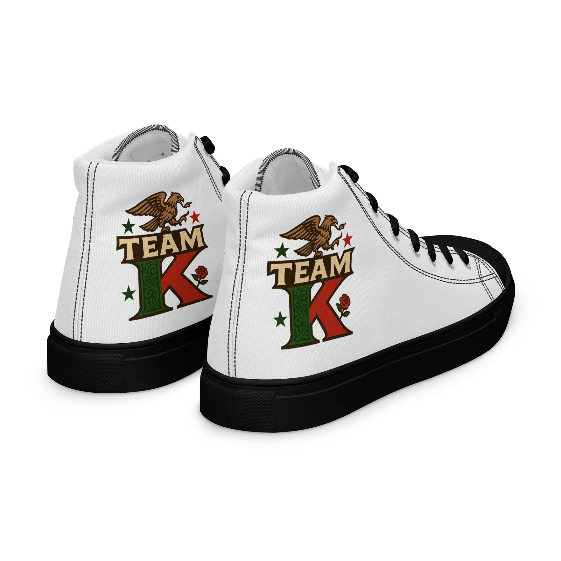 Team K Mexico Women's High Top Canvas Shoes product image (7)