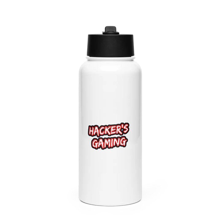 Dynamic Red Hacker's Stainless Steel Bottle product image (1)