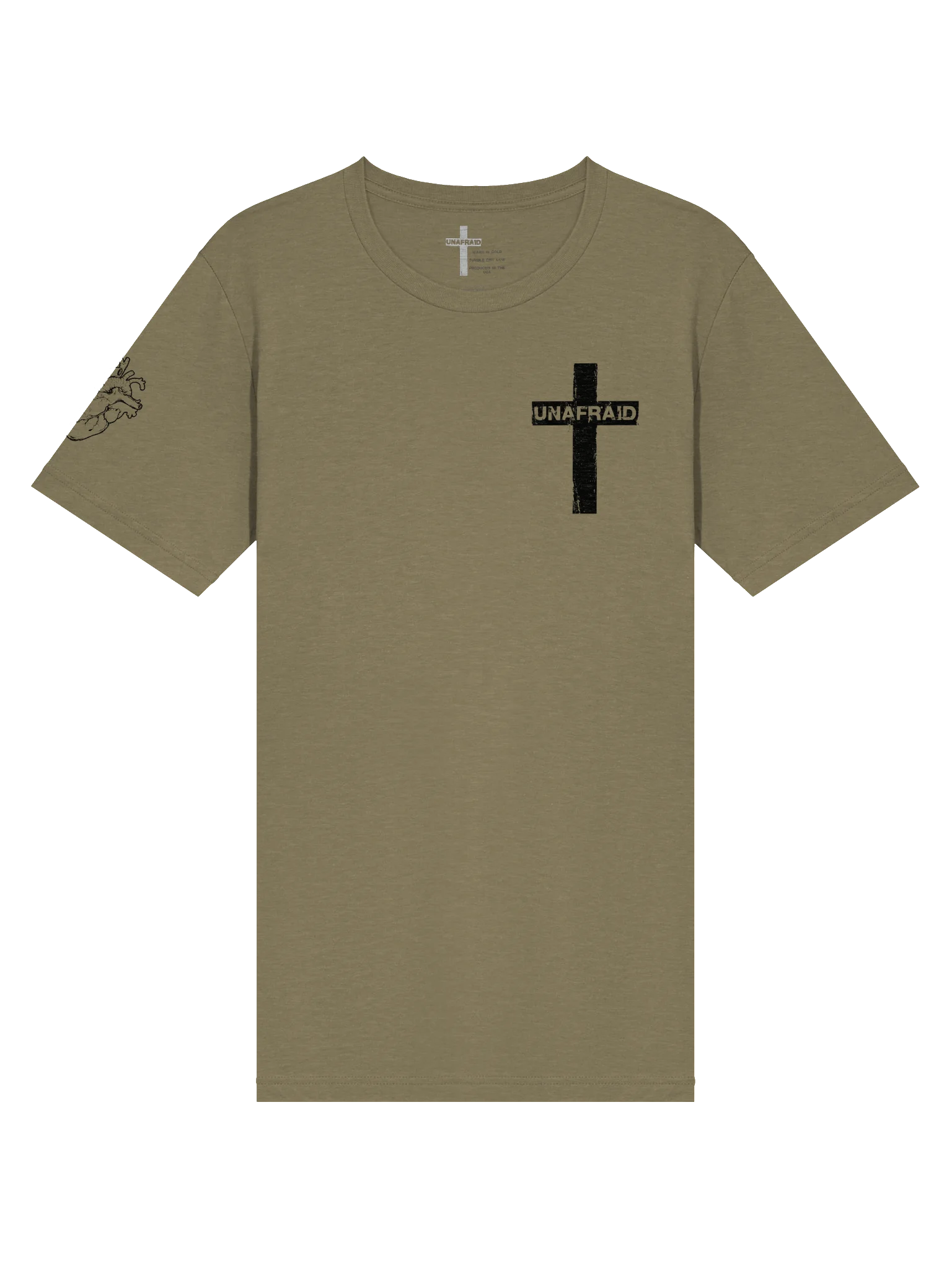 UNAFRAID Warrior Cross T-Shirt product image (7)