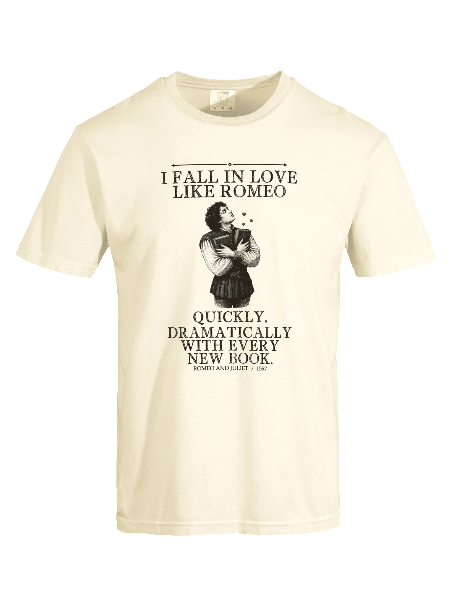 Love Every Book -- Romeo and Juliet Tee (Light) product image (17)