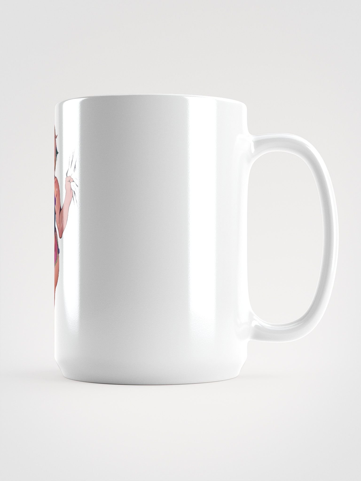 Blonde Curvy Girl Holding Mug product image (2)