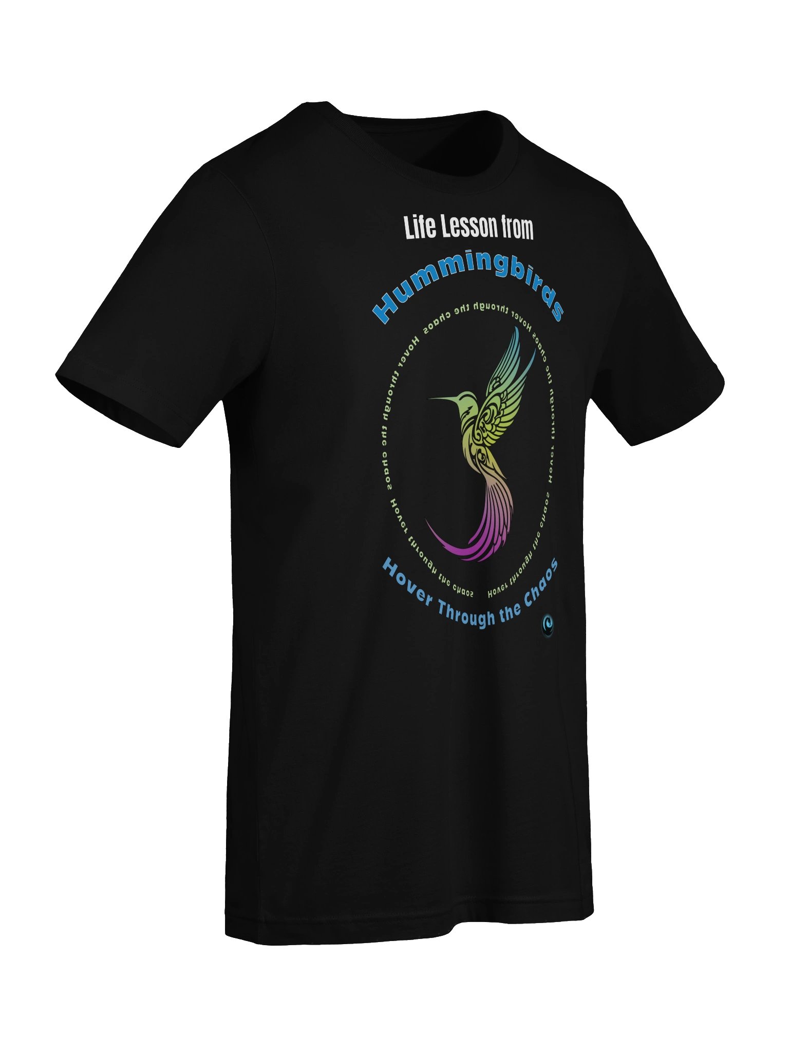 Hummingbird Mindfulness Graphic Shirt - Hover Through Chaos product image (4)