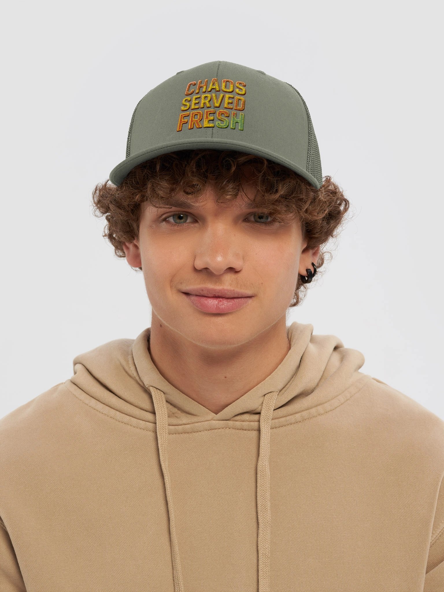 Chaos Trucker hat product image (5)