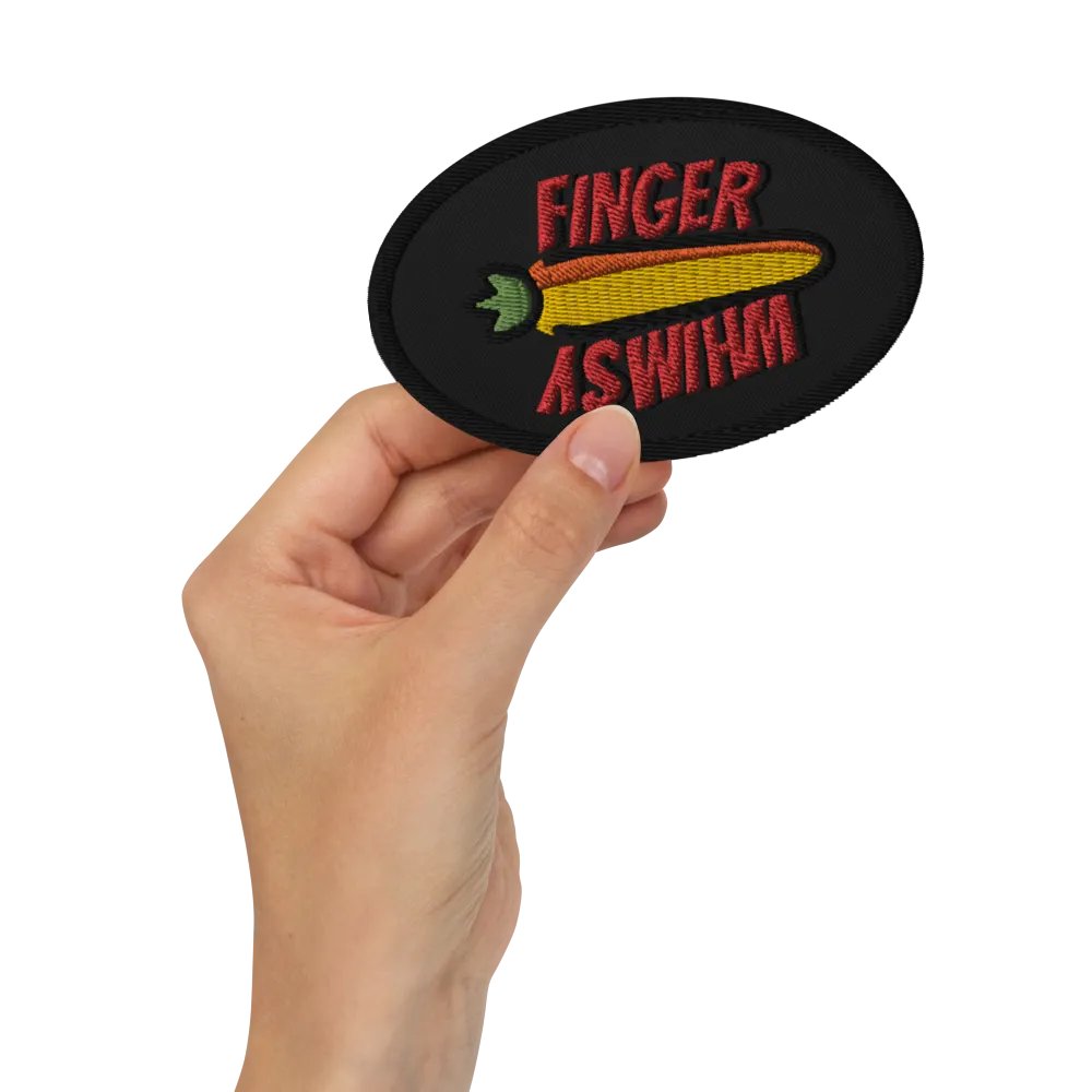 FINGER WHIMSY Embroidered Patch product image (2)