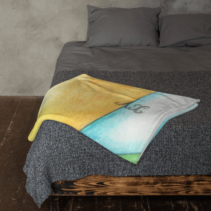 Circles to Circles #4 - Stereographic Projection Mathematical Art Blanket product image (5)